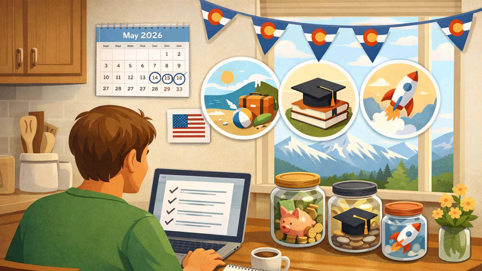 Padres en Colorado: Qué revisar antes de abrir una Kid Saving Account en 2026